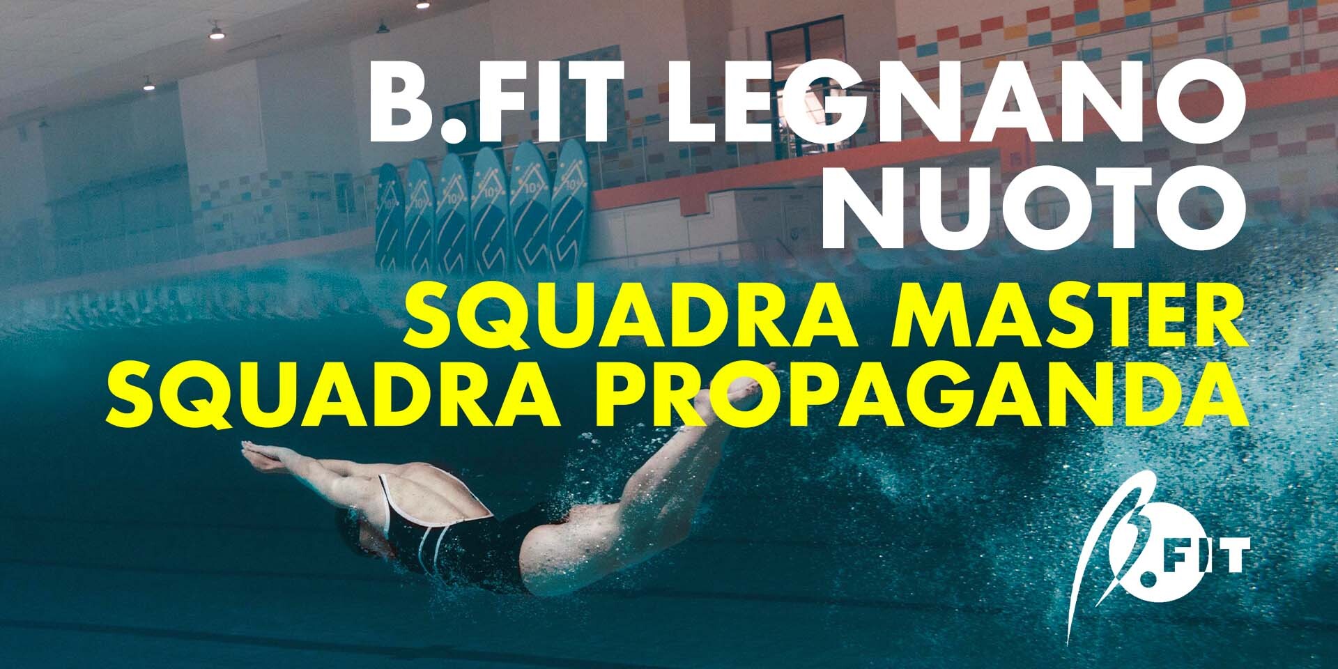 Banner b.fit scuola nuoto