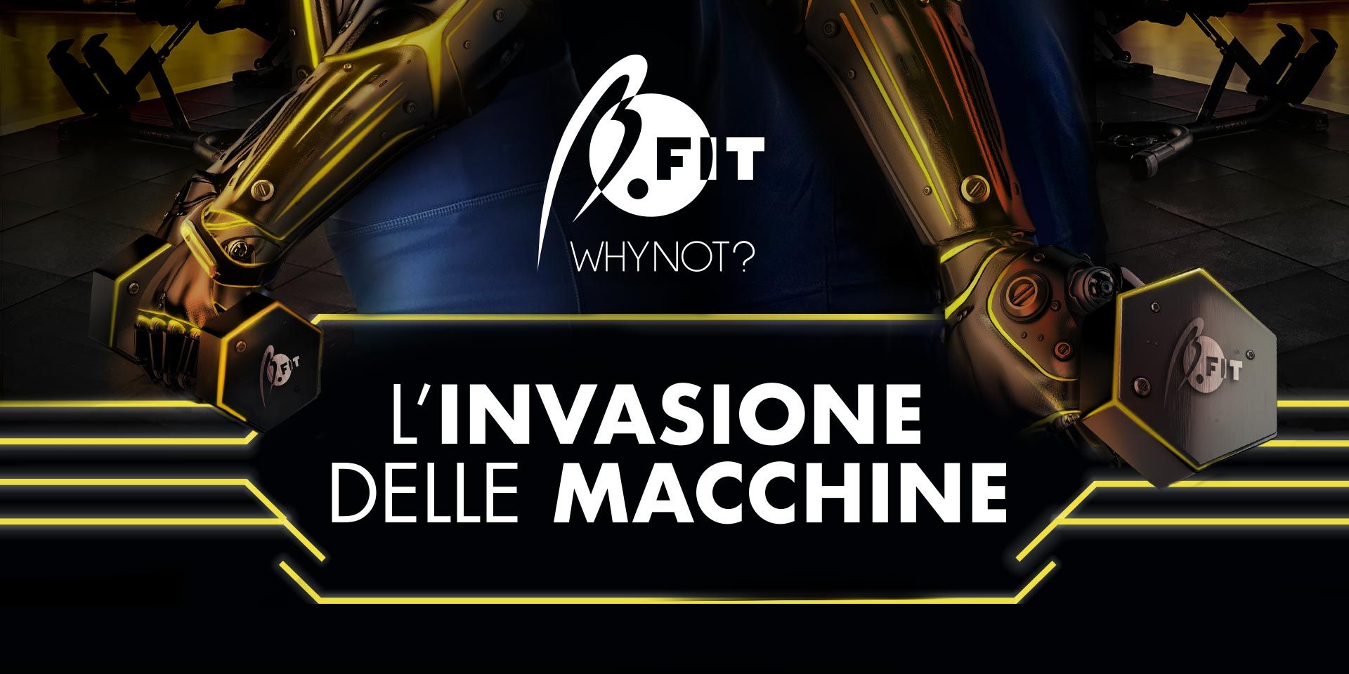 Banner l'invasione delle macchine in sala pesi