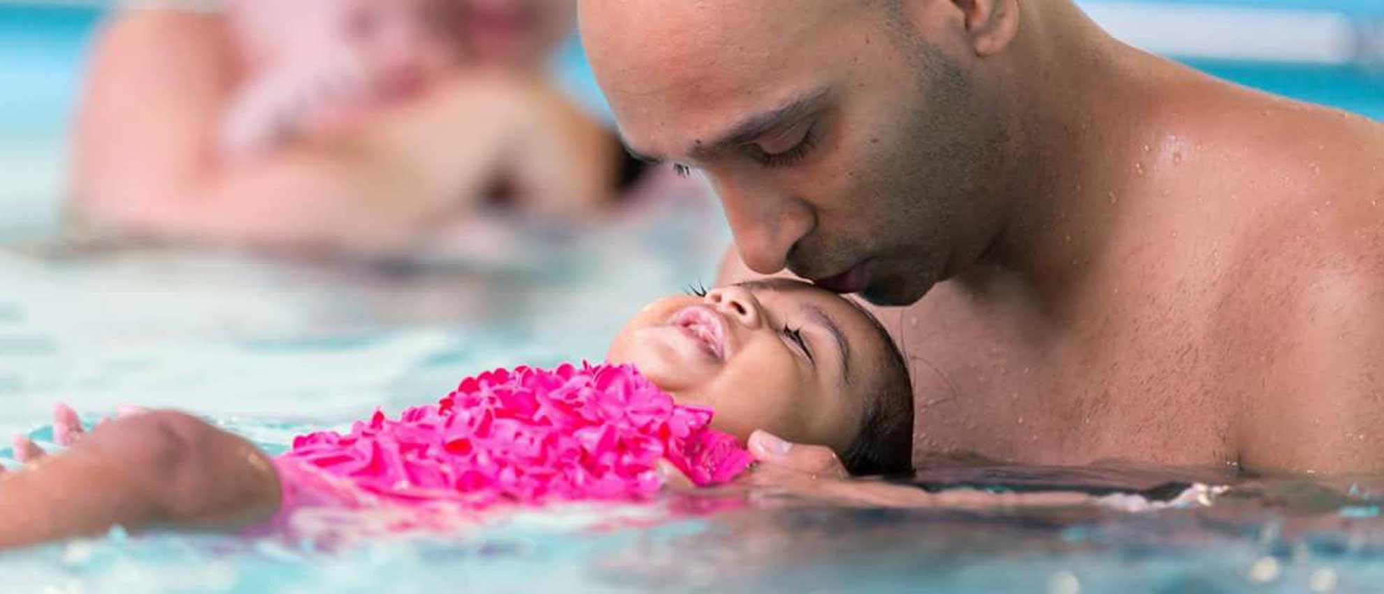 Banner nuoto bimbi