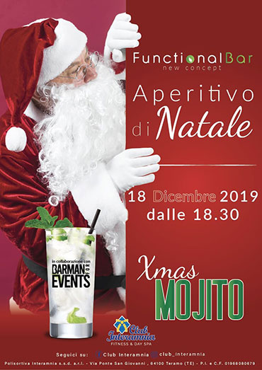 Locandina per Aperitivo di Natale