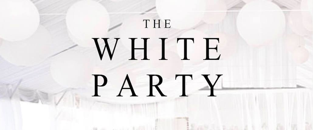 Banner the white party