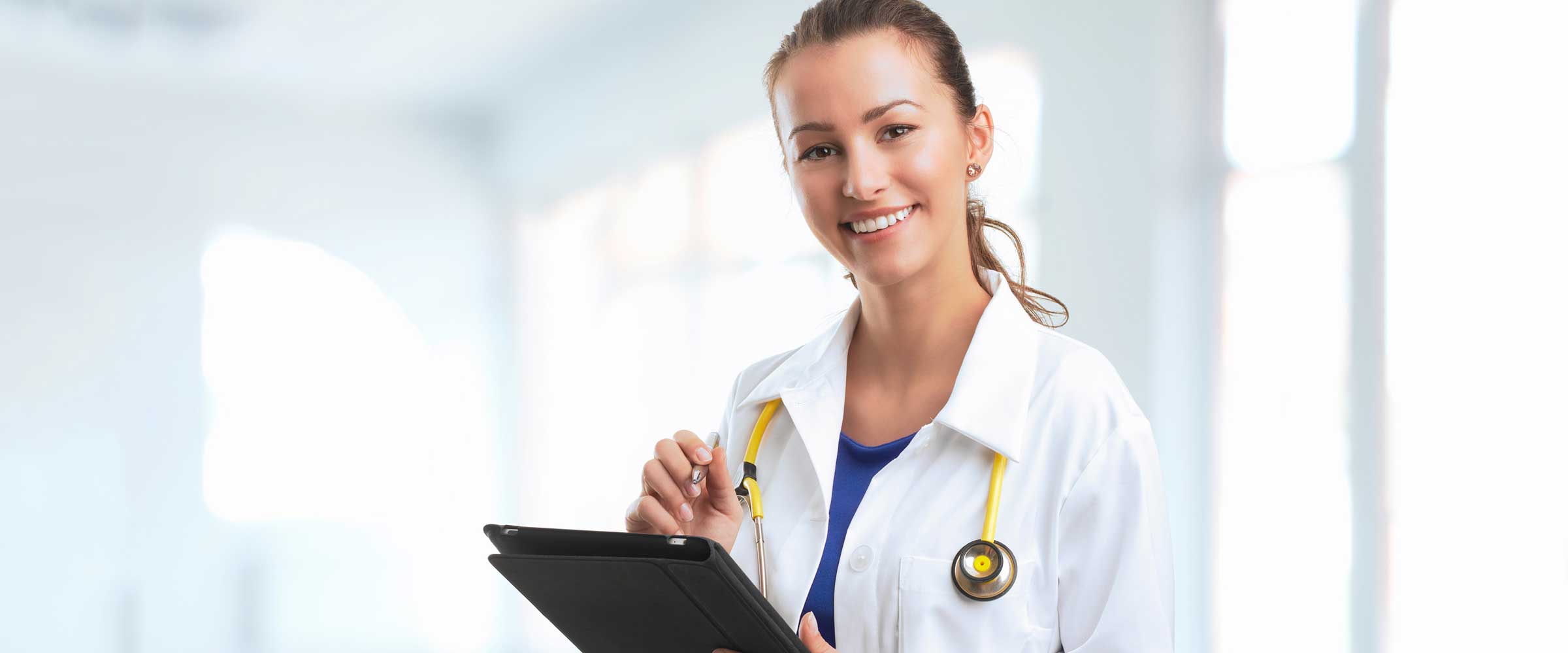 Banner certificato medico con ecg
